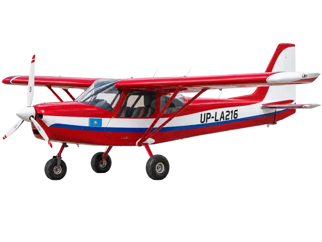 Sila 450 C UP-LA216 — учебный самолёт АУЦ КАМА